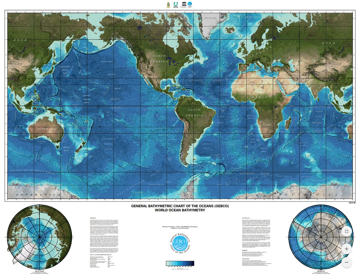 GEBCO World Map