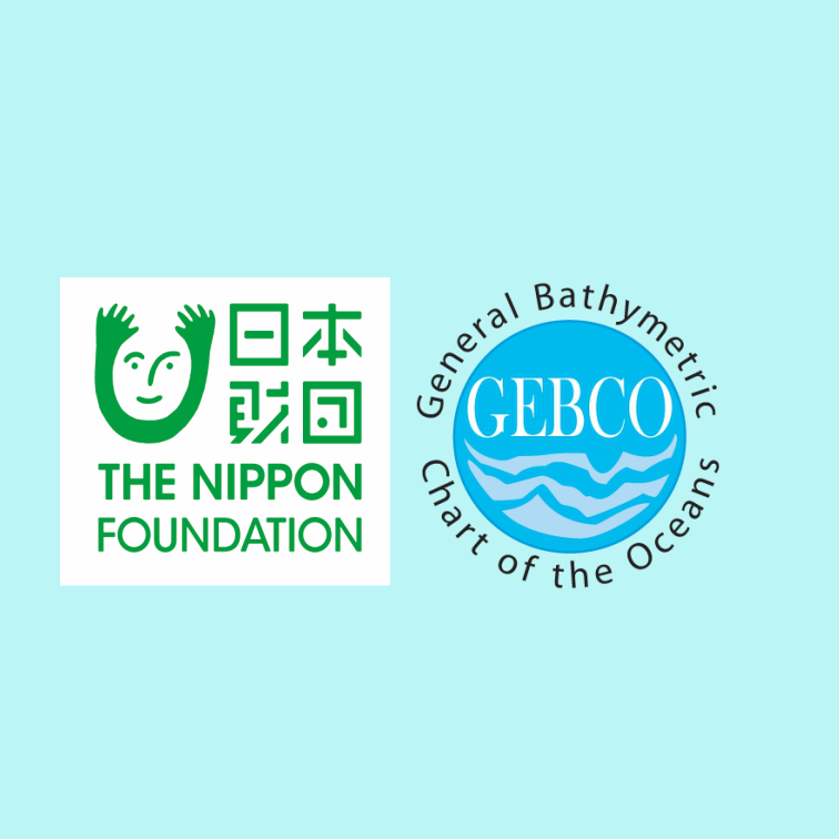 The Nippon Foundation and GEBCO logos