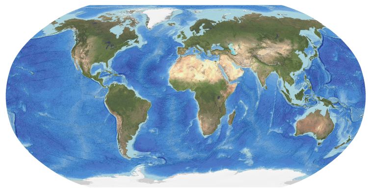 New version of the GEBCO global bathymetric grid
