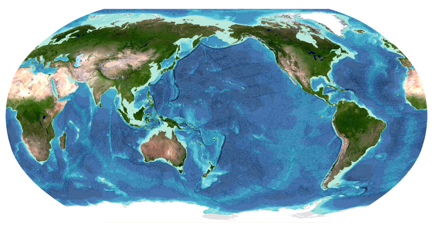 The GEBCO_2023 global bathymetric grid
