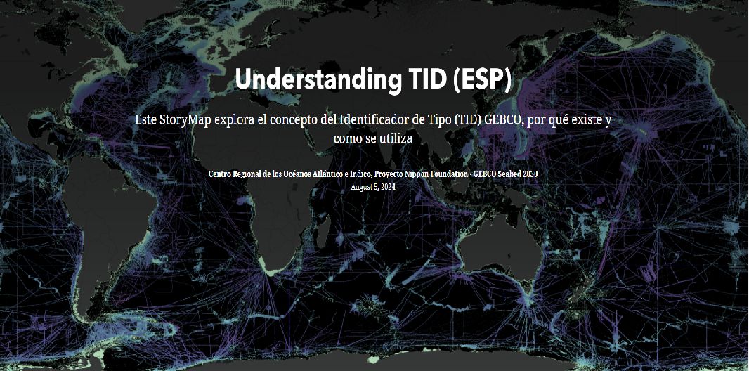 Spanish language version of the TID StoryMap